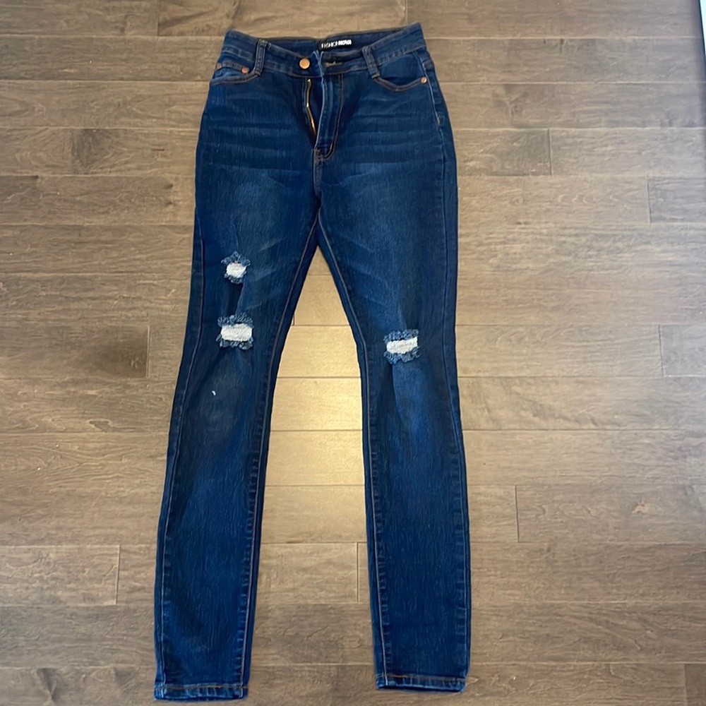 Fashion Nova High Rise Skinny Jean